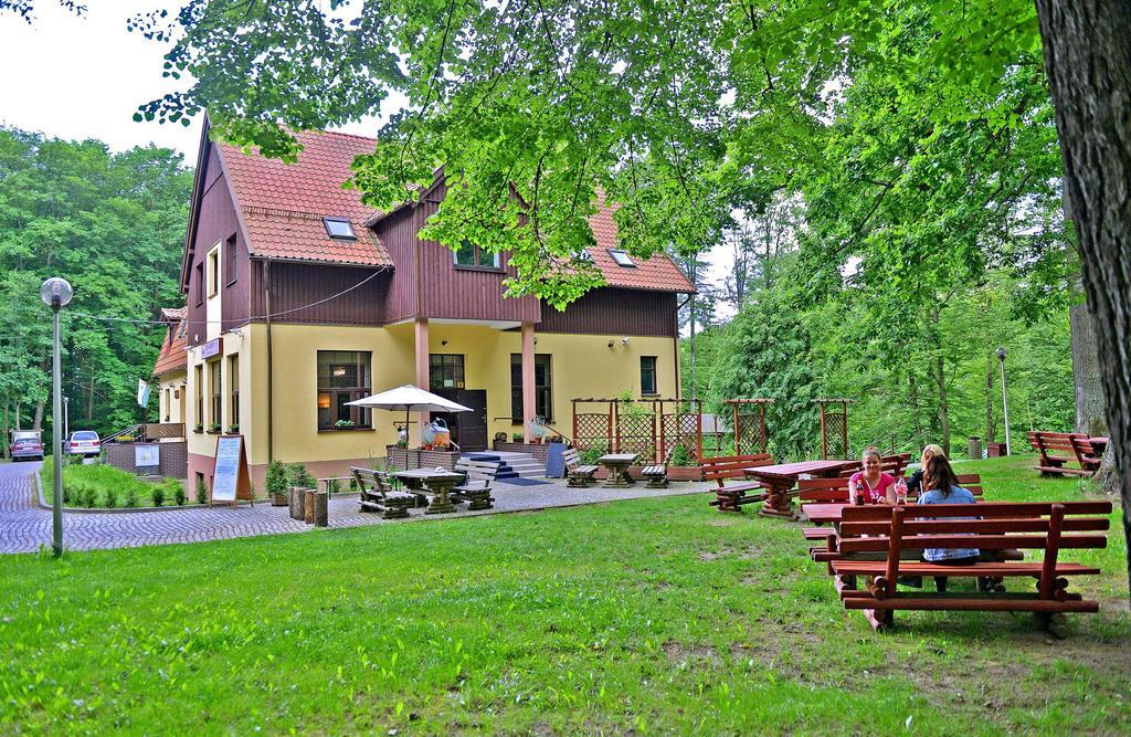 Willa Strzelnica Hotell Kościerzyna Exteriör bild